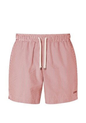 Zegna striped swim shorts - Pink
