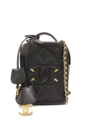 CHANEL Pre-Owned CC turn-lock vanity bag - Black