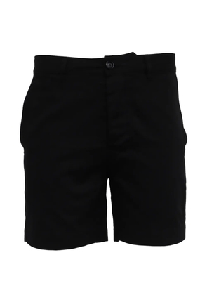 AMI Paris Bermuda cotton shorts - Black