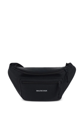 Balenciaga Explorer logo-patch belt bag - Black