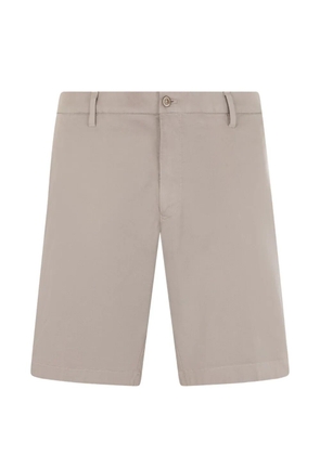 Fedeli straight-leg chino bermuda shorts - Neutrals