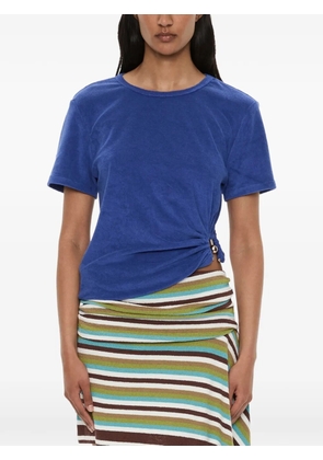 Christopher Esber Orbit crew neck T-shirt - Blue