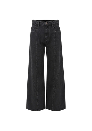 Maison Margiela cut-out waistband jeans - Grey