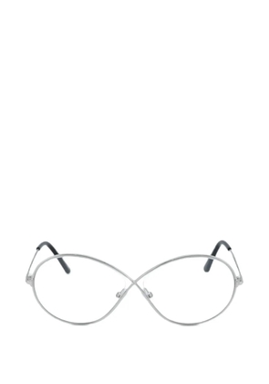 TOM FORD oval-frame glasses - Silver