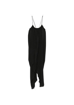 Vestiaire d'un Oiseau Libre open-back draped dress - Black