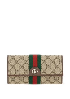Gucci Ophidia GG Supreme canvas wallet - Neutrals