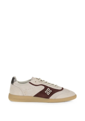DSQUARED2 logo-plaque panelled sneakers - Neutrals