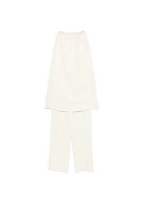 Vestiaire d'un Oiseau Libre strapless trousers set - Neutrals