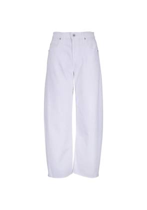 AG Jeans Hattie raw-cut jeans - White