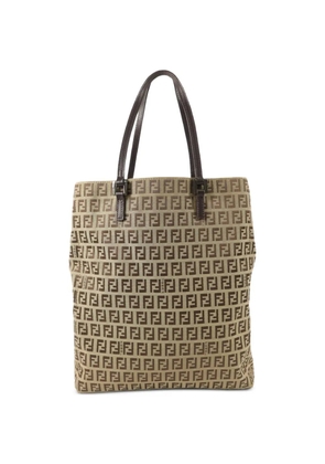 Fendi Pre-Owned Zucchino logo tote bag - Neutrals