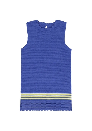 B.B. Walace stripe-detail sleeveless top - Blue
