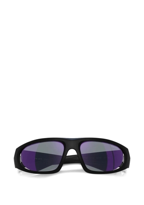 Prada Eyewear Linea Rossa geometric-frame sunglasses - Black