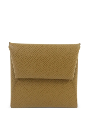 Hermès Pre-Owned Bastia leather coin case - Neutrals