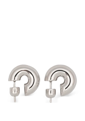 Maria Black polished hoop earrings - Silver