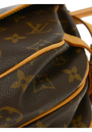 Louis Vuitton Pre-Owned 2001 30 Saumur Monogram shoulder bag - Brown