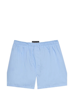 Brooks Brothers cotton poplin boxers - Blue