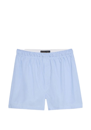 Brooks Brothers micro-stripe cotton boxers - Blue