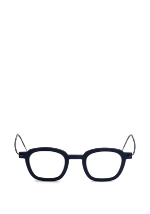 Lindberg square-frame titanium glasses - Blue