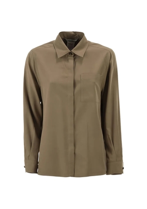 Max Mara long-sleeve shirt - Green