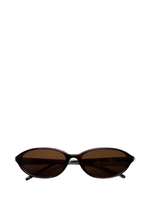 Chimi Gstaad Guy geometric-frame sunglasses - Brown