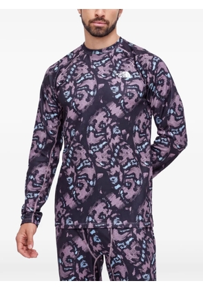 The North Face printed long-sleeved base layer - Black