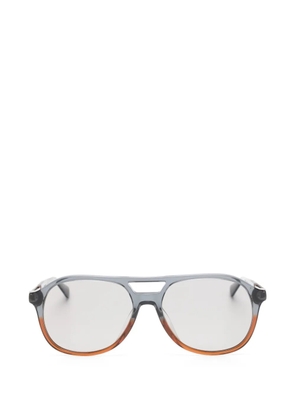 Brunello Cucinelli double-bridge sunglasses - Grey