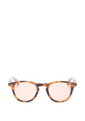 Garrett Leight Hampton X round-frame sunglasses - Brown
