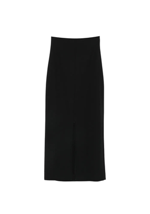 The Row Iphora front-slit maxi skirt - Black