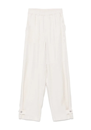 LIU JO elasticated-waist trousers - Neutrals