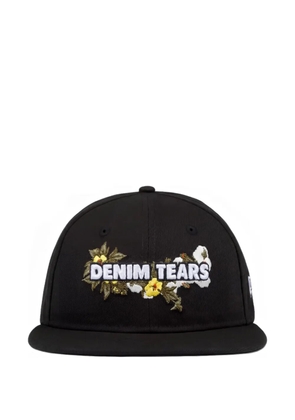 Denim Tears x New Era logo-embroidery adjustable cap - Black