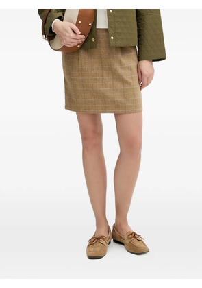 Barbour Petunia mini skirt - Neutrals