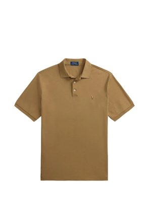 Polo Ralph Lauren logo-embroidered short-sleeve polo shirt - Neutrals