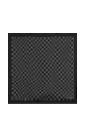 TOM FORD polka-dot silk pocket square - Black