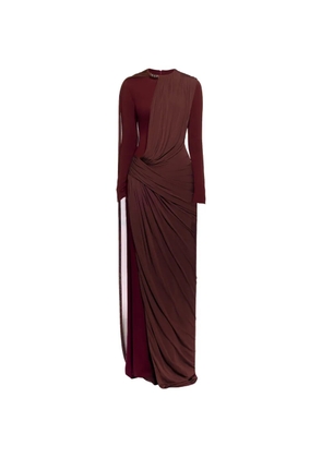 CHATS BY C.DAM Sahra draped gown - Red