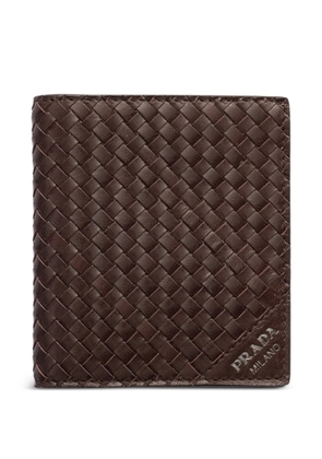 Prada leather wallet - Brown