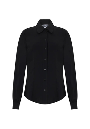 Moschino button-up long-sleeve shirt - Black