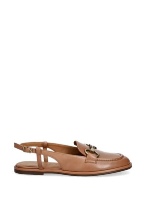 Marc O'Polo horsebit slingback loafers - Neutrals