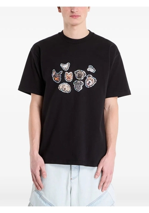 PATTA Dogs graphic-print T-shirt - Black