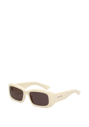 Saint Laurent Eyewear rectangular-frame sunglasses - White