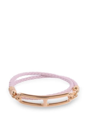 Hermès Pre-Owned Roulis Double Tour bracelet - Pink