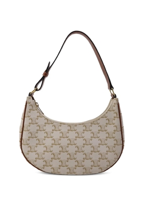 Celine Pre-Owned Ava Triomphe shoulder bag - White