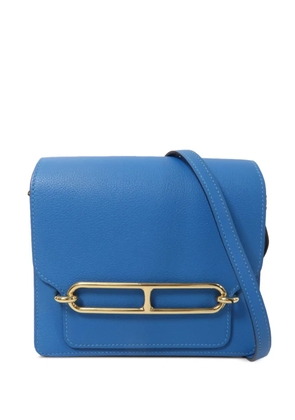 Hermès Pre-Owned Roulis leather shoulder bag - Blue