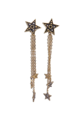 Christian Dior Pre-Owned star drop earrings - Gold