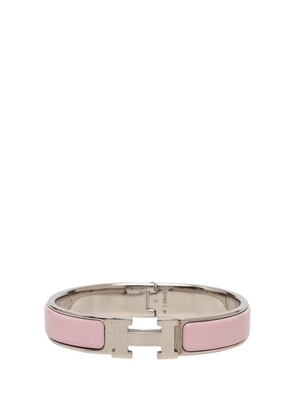 Hermès Pre-Owned 1990-2020 Narrow Enamel Clic H Bracelet PM costume bracelet - Pink