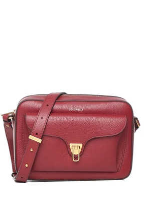 Coccinelle front-pocket shoulder bag - Red