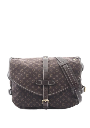 Louis Vuitton Pre-Owned 2007 Monogram Mini Lin Saumur 30 crossbody bag - Brown