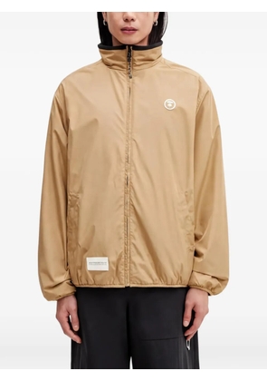 AAPE BY *A BATHING APE® zipped reversible jacket - Neutrals
