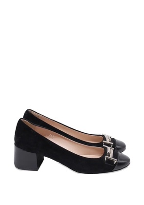 Tod's Vintage Double T pointed-toe pumps - Black