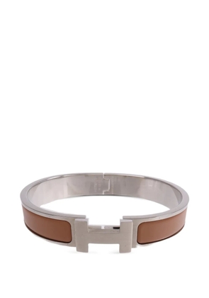 Hermès Pre-Owned Clic HH bracelet - Silver