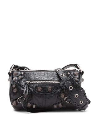 Balenciaga Pre-Owned 2021-2026 Lambskin Motocross Le Cagole Cylinder crossbody bag - Black